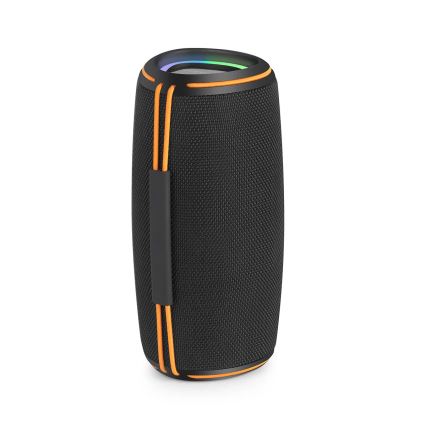 LED Rechargeable Speaker 60W / 2000 mAh, IPX4, Black