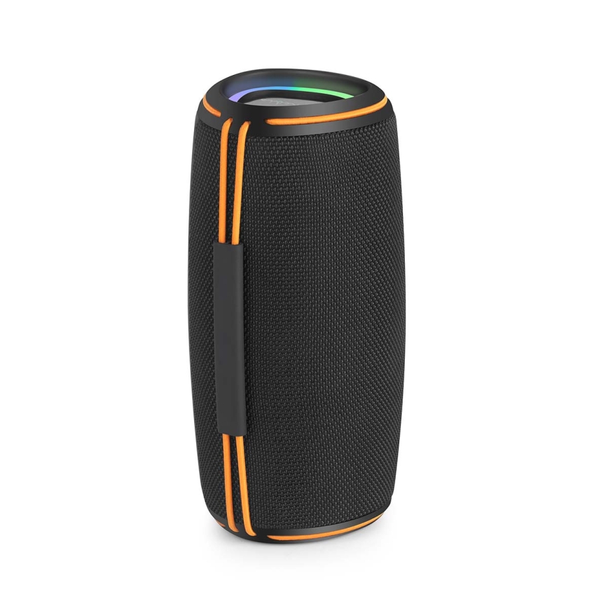 LED Rechargeable Speaker 60W / 2000 mAh, IPX4, Black