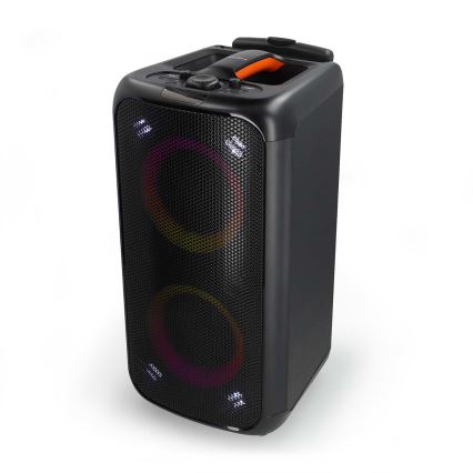 LED RGB Rechargeable speaker 240W/4000 mAh + remote control