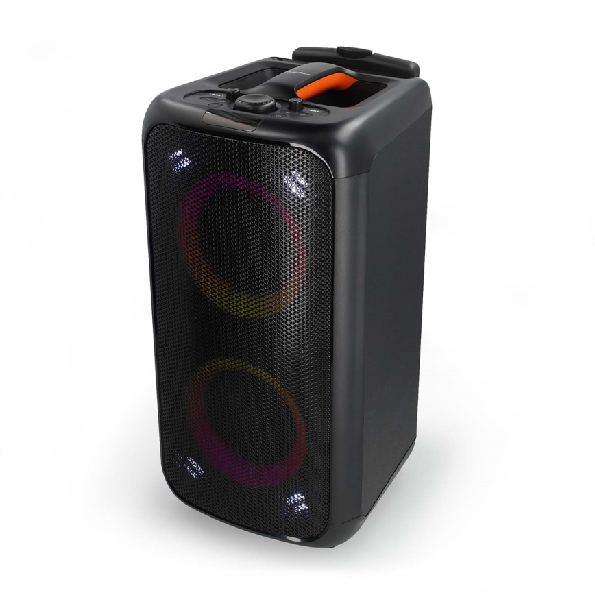 LED RGB Rechargeable speaker 240W/4000 mAh + remote control
