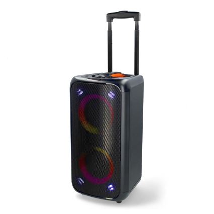 LED RGB Rechargeable speaker 240W/4000 mAh + remote control