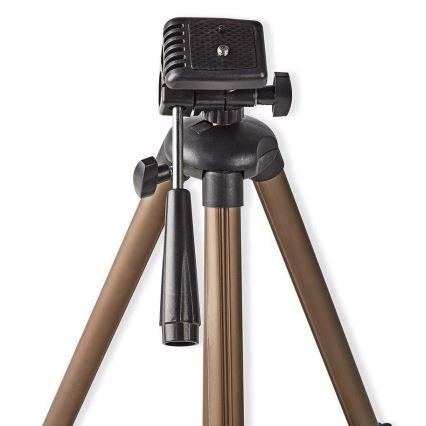 Tripod for cameras and videocameras bronze/black