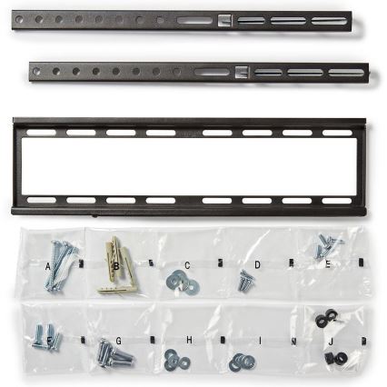 Fixed wall bracket for TV 23-55”
