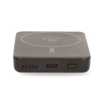 Power Bank 2in1 magnetic with wireless charging MagSafe 5000 mAh black