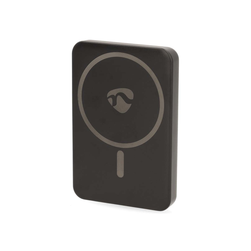 Power Bank 2in1 magnetic with wireless charging MagSafe 5000 mAh black