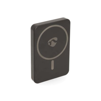 Power Bank 2in1 magnetic with wireless charging MagSafe 5000 mAh black