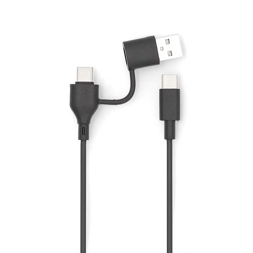 Power Bank 2in1 magnetic with wireless charging MagSafe 5000 mAh black