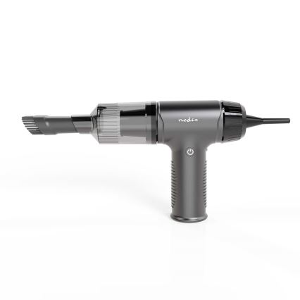 Rechargeable handheld vacuum cleaner 2in1 90W/6000 mAh grey/black