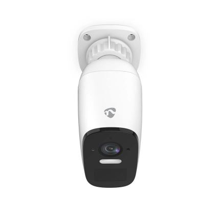 Smart outdoor rechargeable camera with sensor SmartLife 4MP Quad HD 1440p 5V/5200mAh Wi-Fi Tuya IP66