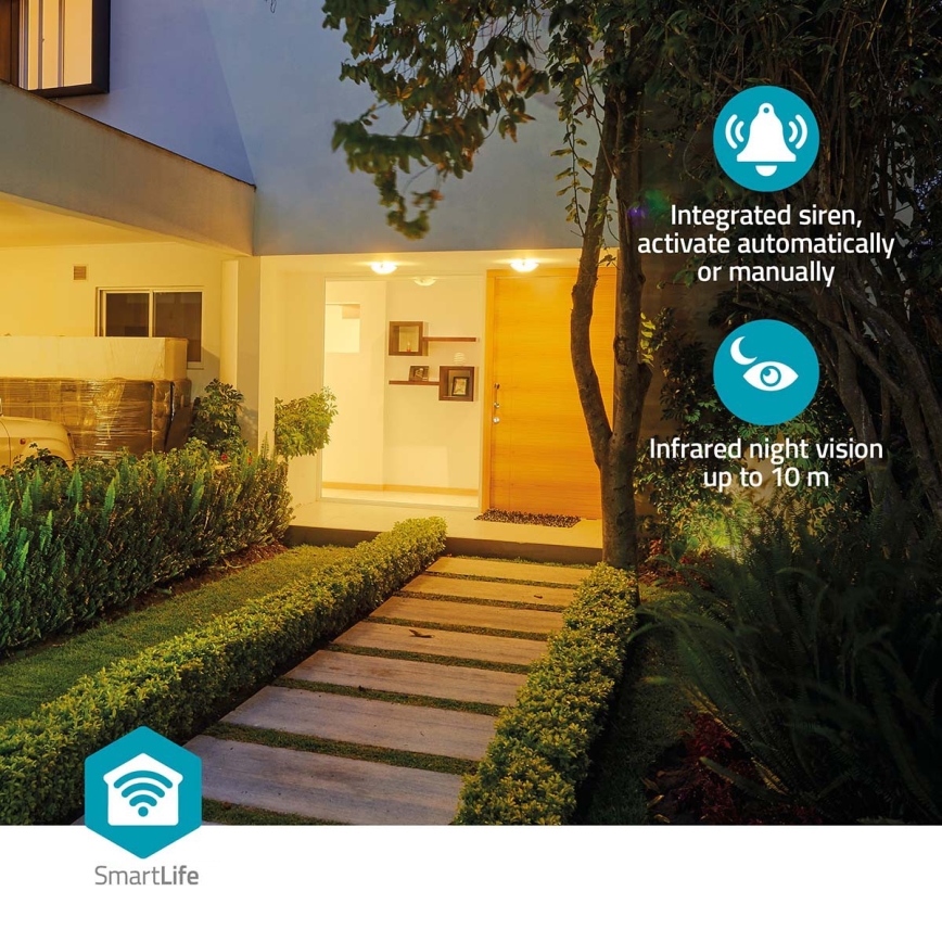 Smart 3MP 1296p Full HD Camera, 6700 mAh Battery, Wi-Fi, Tuya, IP65