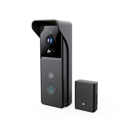 SmartLife 4400 mAh Video Doorbell with Motion Sensor — Full HD 1296p, IP44, Wi‑Fi (Tuya)
