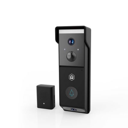 SmartLife Video Doorbell with Motion Sensor — 4400 mAh Battery, Dual Full HD 1080p, IP54, Wi-Fi, Tuya