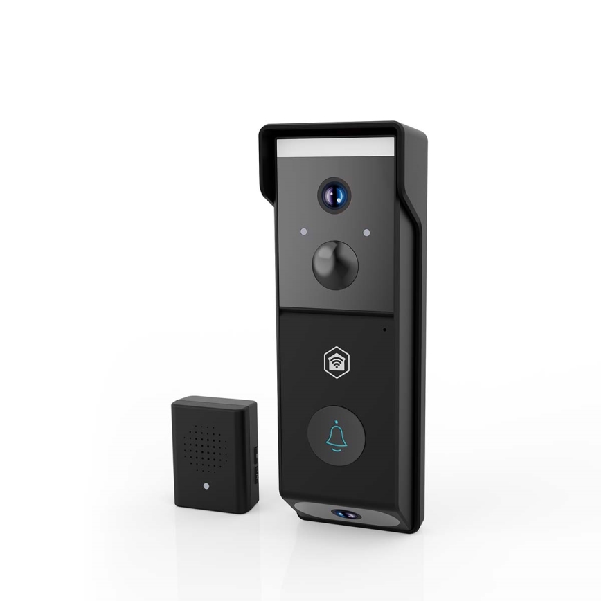 SmartLife Video Doorbell with Motion Sensor — 4400 mAh Battery, Dual Full HD 1080p, IP54, Wi-Fi, Tuya