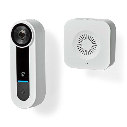 Wireless video doorbell with sensor Full HD 1536p 3xAA Wi-Fi IP65