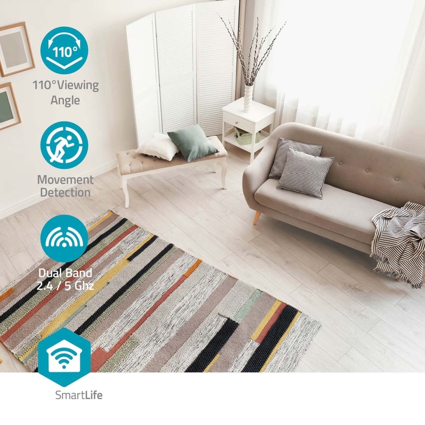 Smart camera Smartlife 5V 3MP Full HD 1296p Wi-Fi