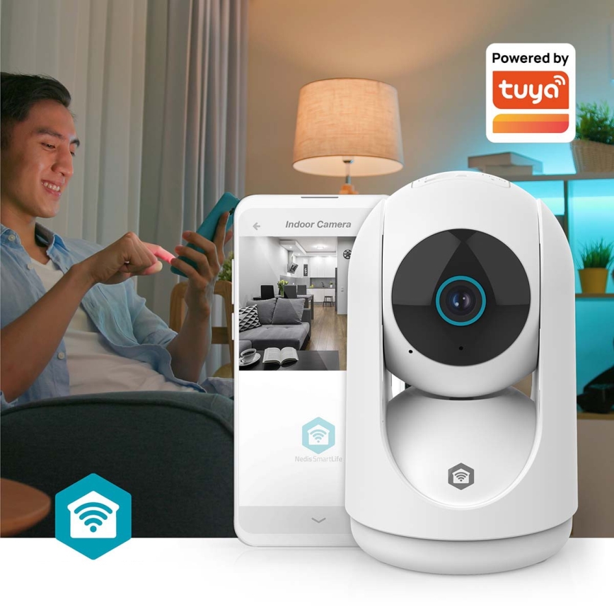 Smartlife Smart Camera 5V, 3MP, 1296p Full HD, Wi-Fi, Tuya