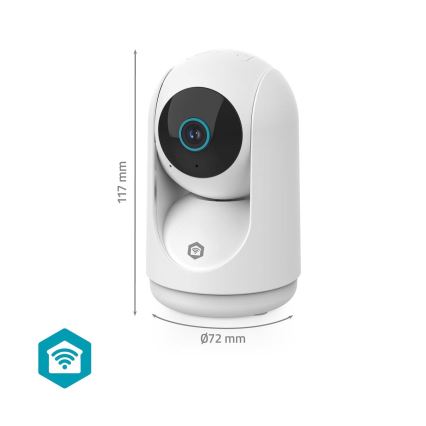 Smartlife Smart Camera 5V, 3MP, 1296p Full HD, Wi-Fi, Tuya