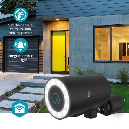 SmartLife Smart Outdoor Camera 5V, 4K 8MP (3840×2160), IP65, Wi-Fi, Tuya