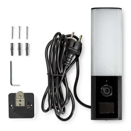 Smart outdoor camera Smartlife Full HD 1080p with LED lighting Wi-Fi Tuya IP65