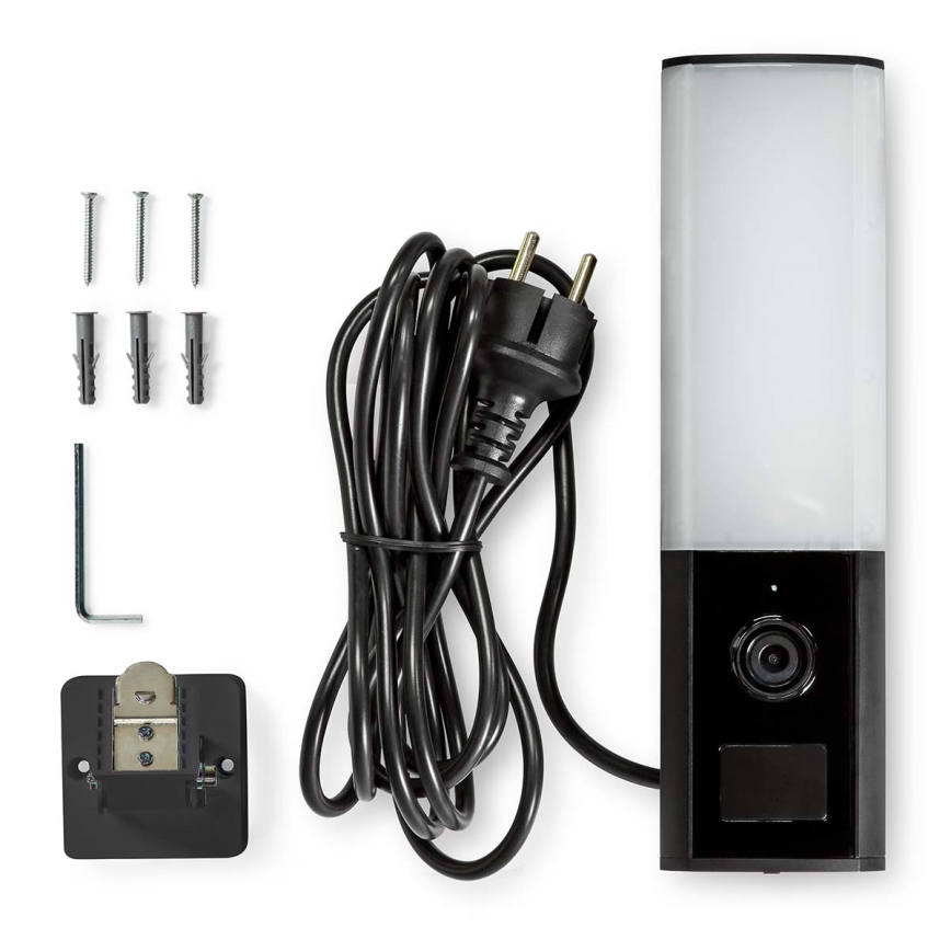 Smart outdoor camera Smartlife Full HD 1080p with LED lighting Wi-Fi Tuya IP65