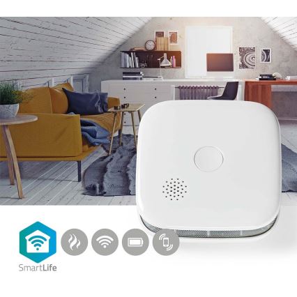 Smoke detector 3V/1xCR123A Wi-Fi