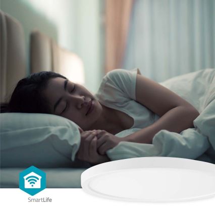 RGBW Dimmable ceiling light SmartLife LED/18W/230V 2700-6500K Wi-Fi Tuya