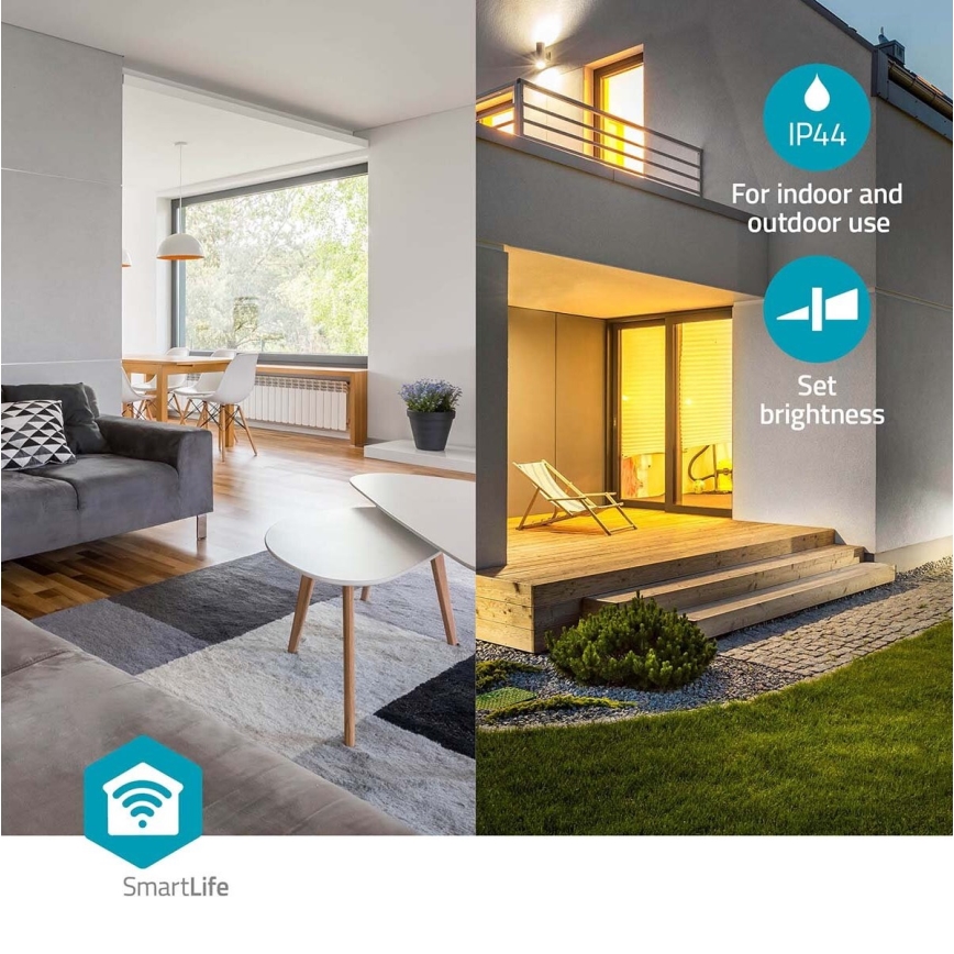 LED RGBW Dimmable bathroom ceiling light SmartLife LED/18W/230V 2700-6500K IP44 Wi-Fi Tuya