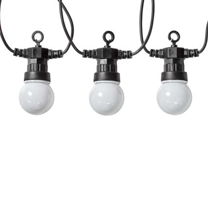 LED RGB Outdoor decorative chain 10xLED 12m IP65 Wi-Fi Tuya