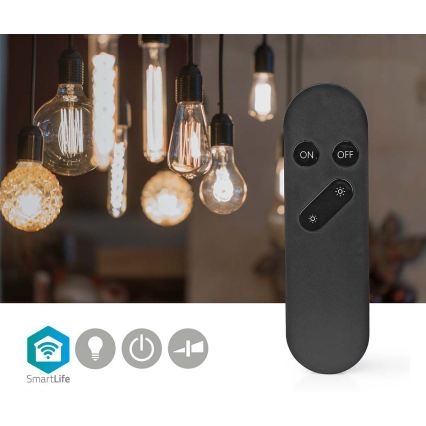 SmartLife Wi‑Fi Remote Control, 2×AAA, Black