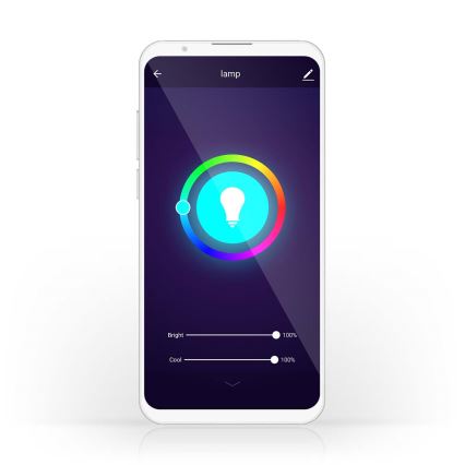 LED RGB Dimmable bulb Smartlife E14/4,9W/230V Wi-Fi 2700-6500K