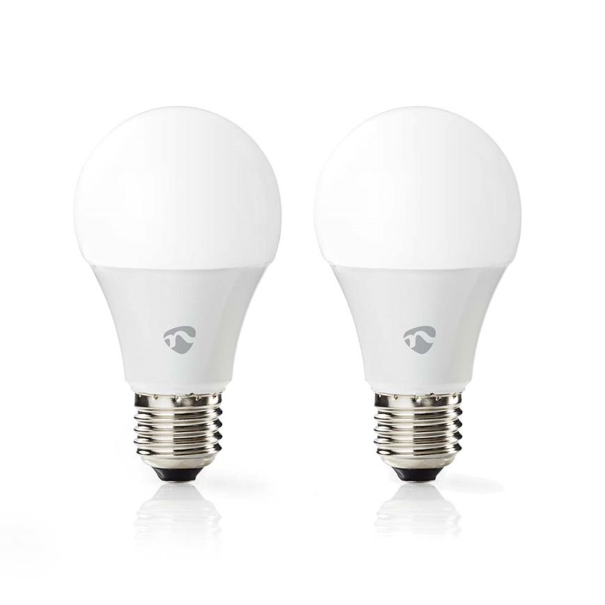 SET 2x LED RGBW Dimmable bulb SmartLife E27/9W/230V Wi-Fi 2700-6500K