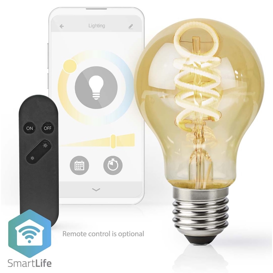 LED Dimmable bulb A60 E27/4,9W/230V Wi-Fi 1800-6500K