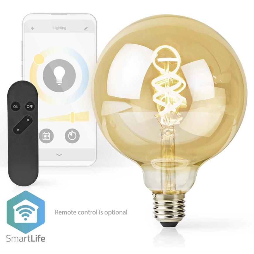LED Dimmable bulb E27/4,9W/230V Wi-Fi 1800-6500K