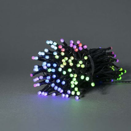 LED RGB Outdoor String Lights, 84 LEDs, 8 Modes, 13 m, IP65, Wi‑Fi Tuya