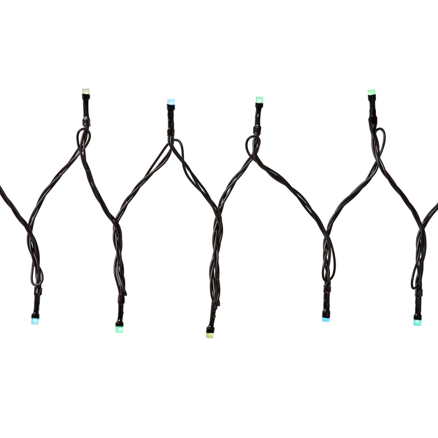 LED RGB Outdoor String Lights, 84 LEDs, 8 Modes, 13 m, IP65, Wi‑Fi Tuya