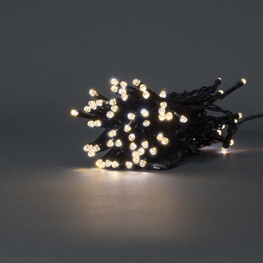 LED Outdoor Christmas chain 50xLED/8 functions 10m IP65 Wi-Fi Tuya warm white