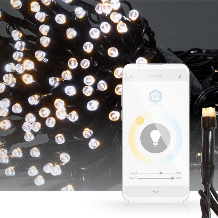 LED Christmas chain 200xLED/8 functions 25m IP65 Wi-Fi Tuya