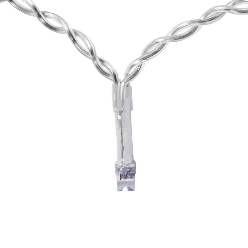 LED Christmas curtain 240xLED/8 functions 8m IP65 Wi-Fi Tuya cool white