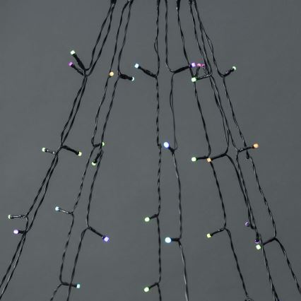 LED Outdoor Christmas curtain 200xLED/8 functions 10x2m IP65 Wi-Fi Tuya warm to cool white
