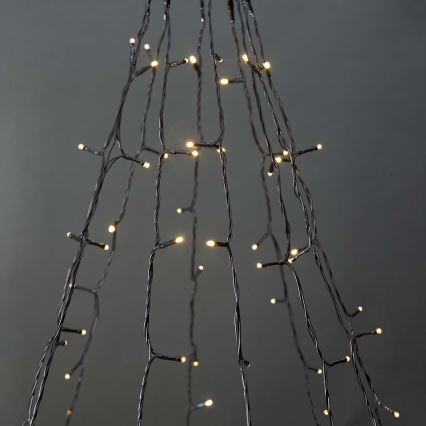 LED Outdoor Christmas curtain 200xLED/8 functions 5x7m IP65 Wi-Fi Tuya