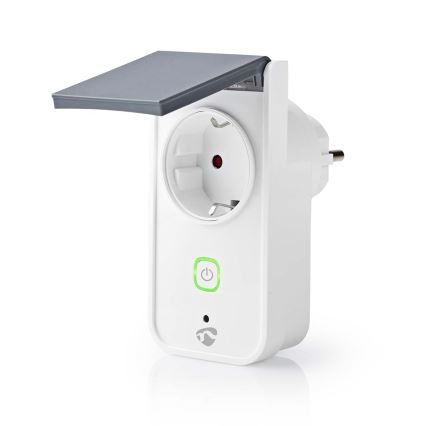 Smart outdoor socket 3680W/230V/Type F SCHUKO/16A Wi-Fi IP44