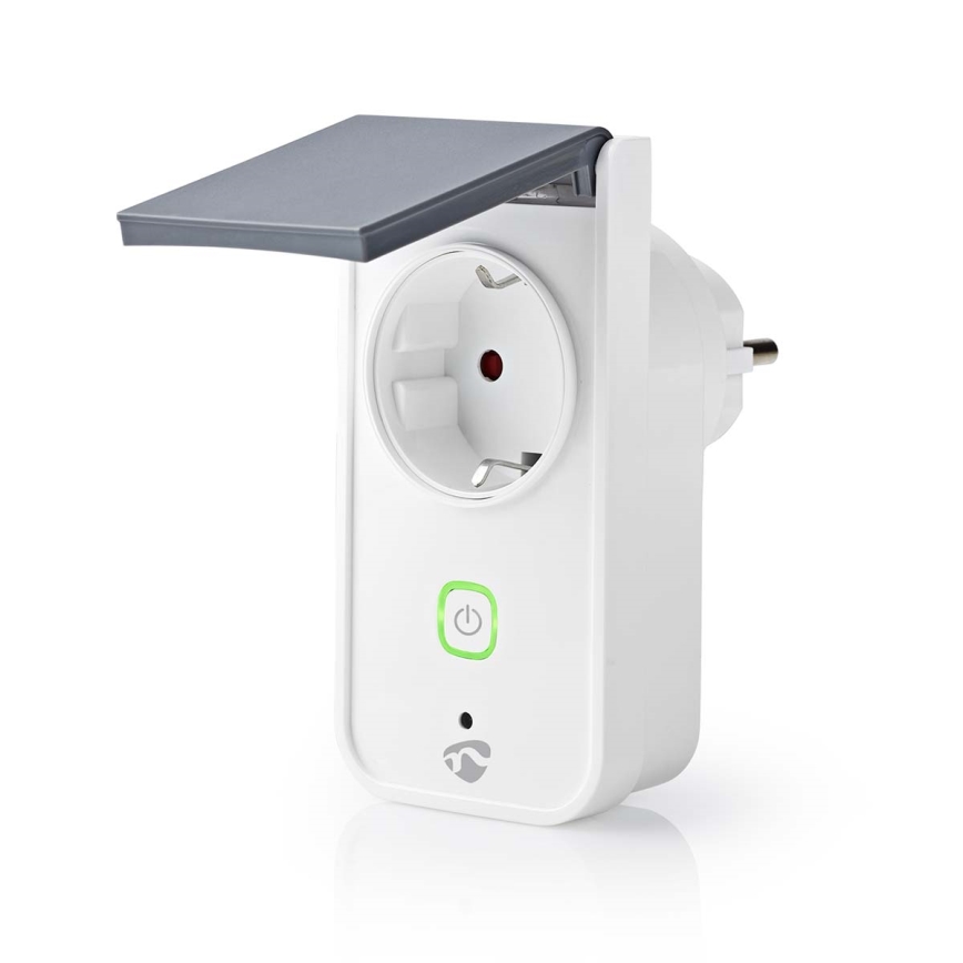 Smart outdoor socket 3680W/230V/Type F SCHUKO/16A Wi-Fi IP44