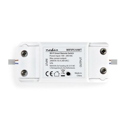 Switch for electrical circuit 2500W/230V/17dBm Wifi