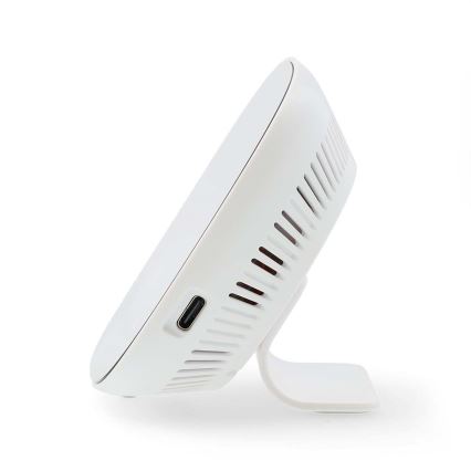 Smart air quality monitor with LED display SmartLife Wi-Fi