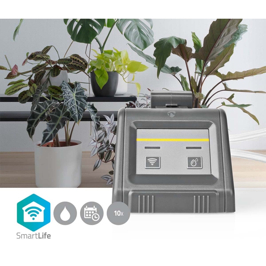 Smart water pump 4xAA Wi-Fi IPX3