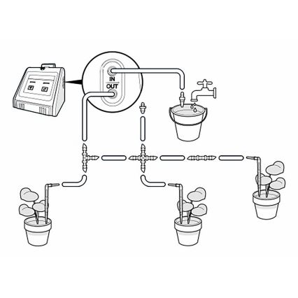 Smart water pump 4xAA Wi-Fi IPX3