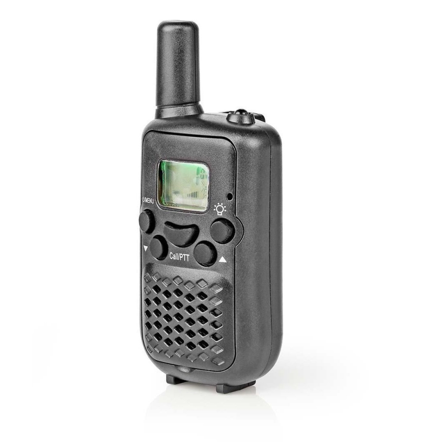 SET 2x Walkie-talkie with LED light 3xAAA range 5 km