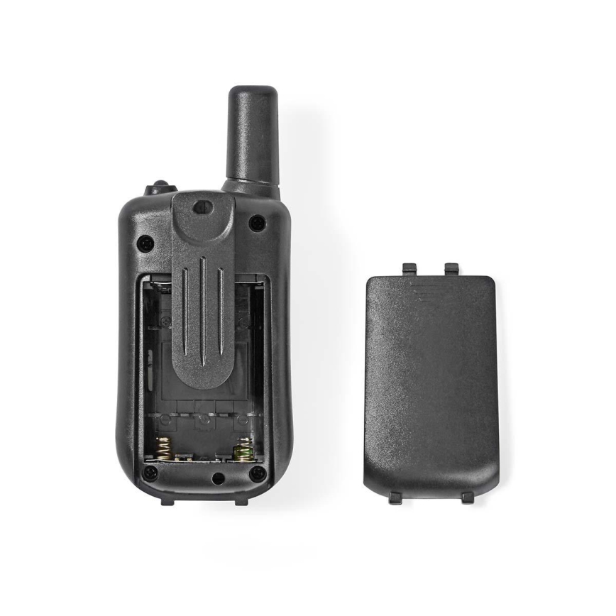 SET 2x Walkie-talkie with LED light 3xAAA range 5 km