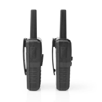 SET 2x Rechargeable walkie-talkie with LED light 1300 mAh range 10 km