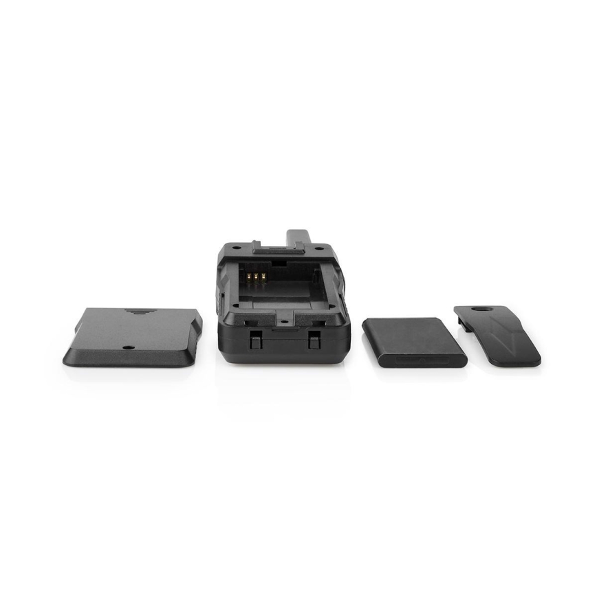 SET 2x Rechargeable walkie-talkie with LED light 1300 mAh range 10 km